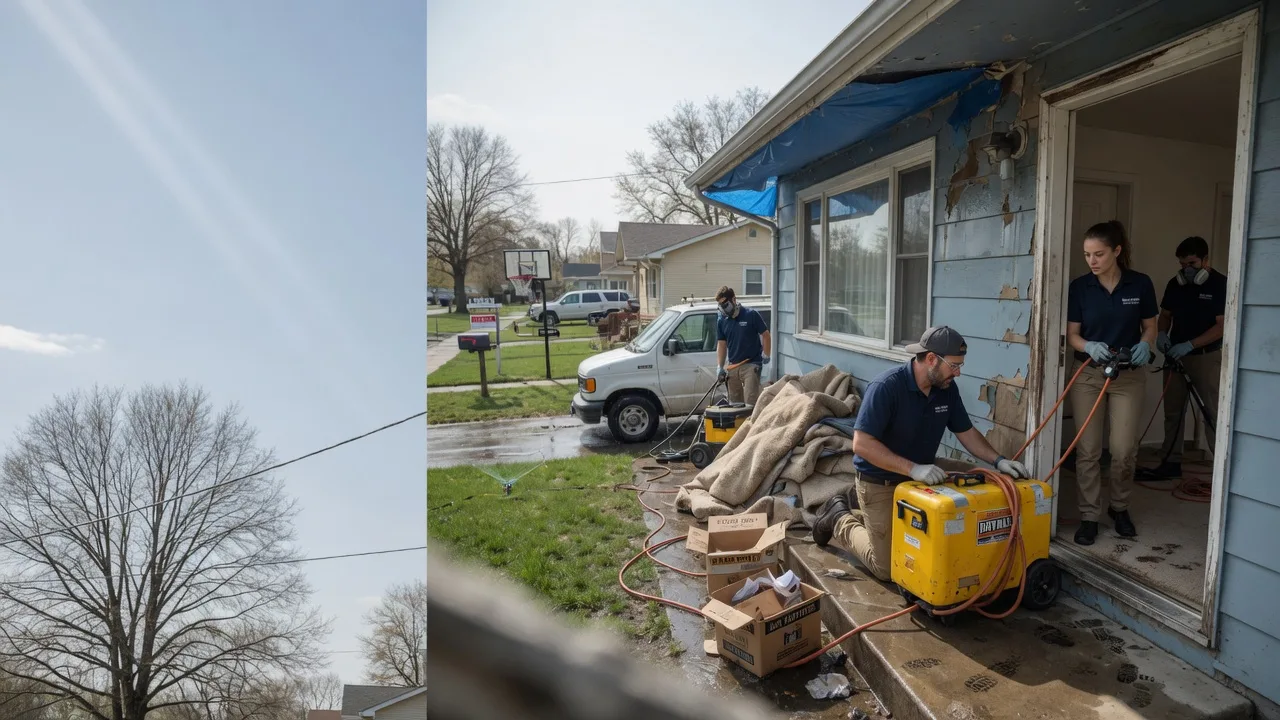 Basement Flood Cleanup in Jansen, NE near me